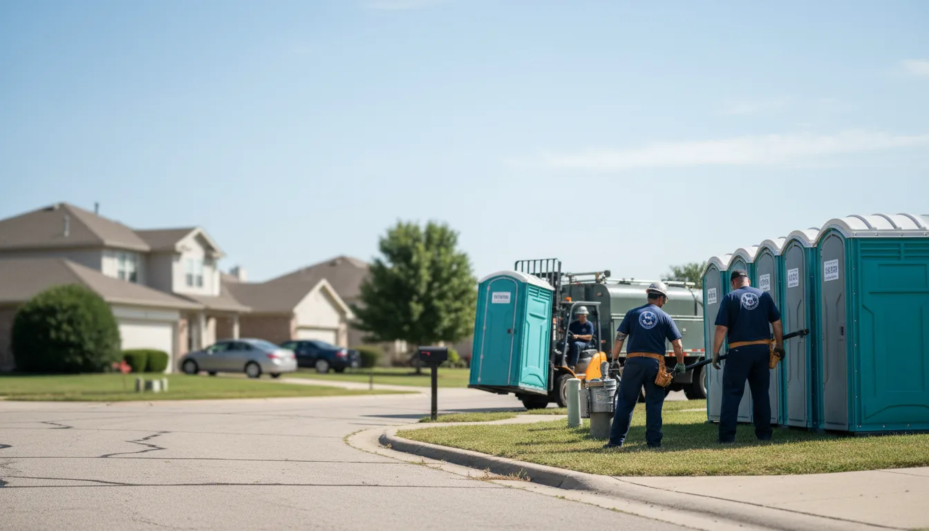 Porta Potty Rental in Hampton, IL near me
